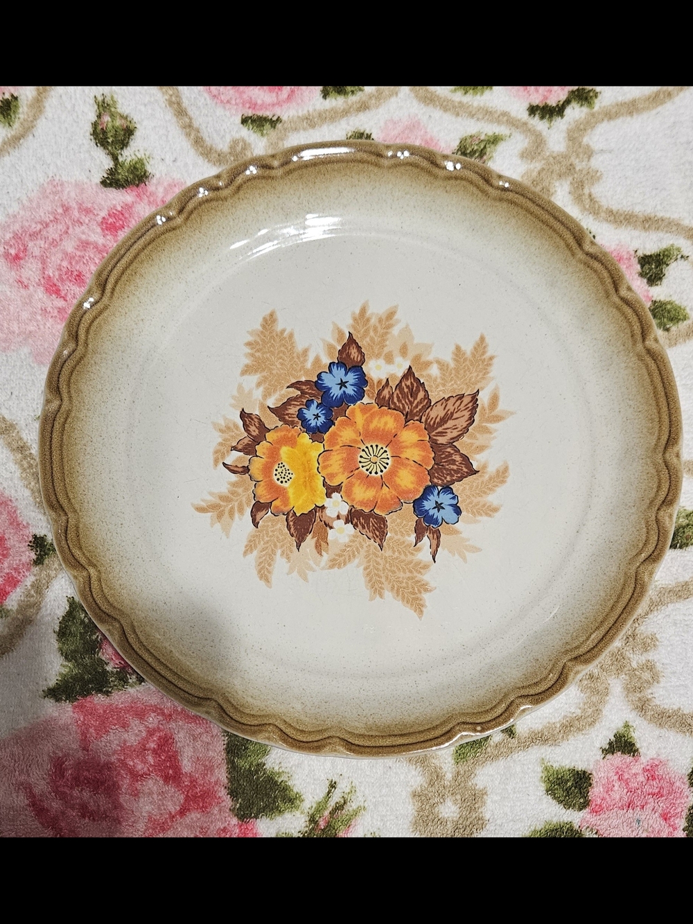 Mikasa Floral Dinner Plates